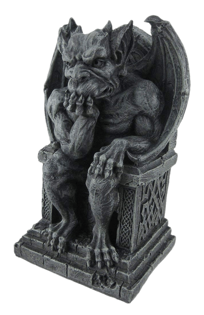 Gargoyle on Throne