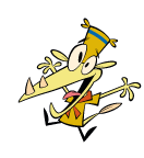 Camp Lazlo Character Clam Happy Jump