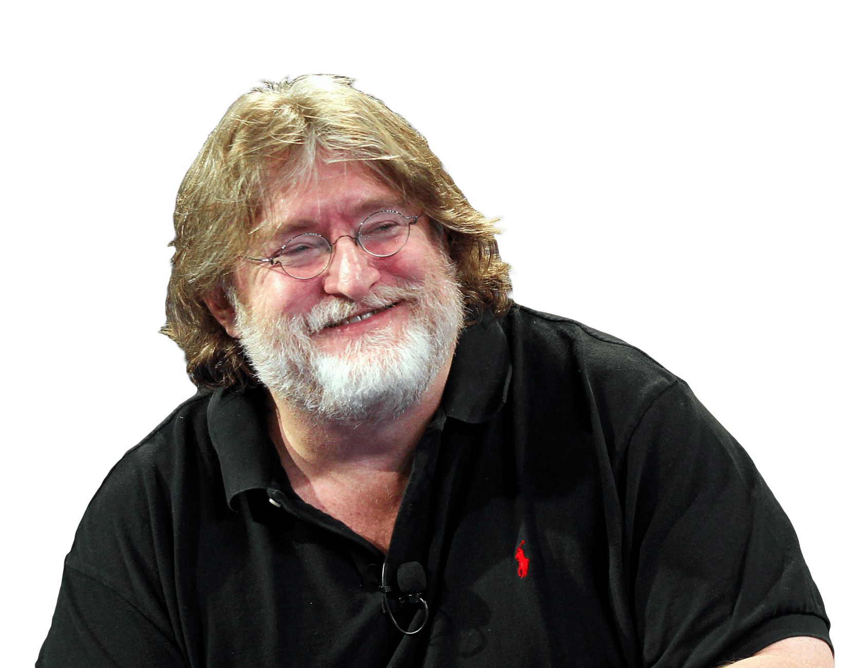 Gabe Newell Smile