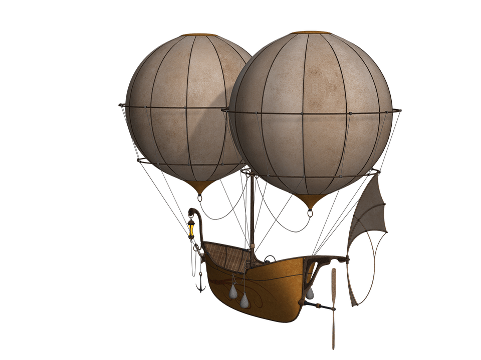Fantasy Boat Hot Air Balloon