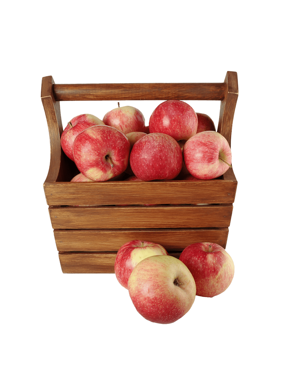 Appels In Wooden Case