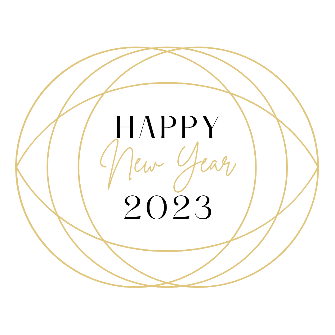 Happy New Year 2023 Ellipse