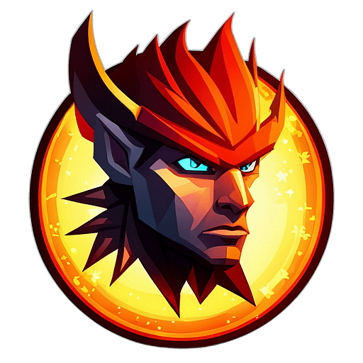 The Black Flame, Dark Horse Comics Character - Circle App Icon | Fan Art