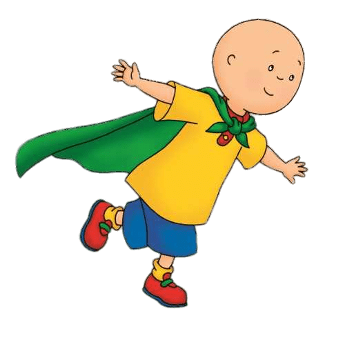 Caillou Superman
