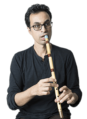 Musician Playing the Ney