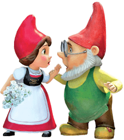 Juliet and Paris Gnome