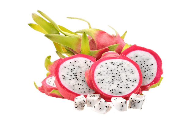 Slices Of Dragon Fruit