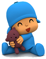 Pocoyo Holding Teddybear