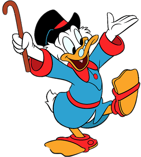 DuckTales Scrooge McDuck Dancing