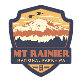 Mount Rainier National Park Emblem