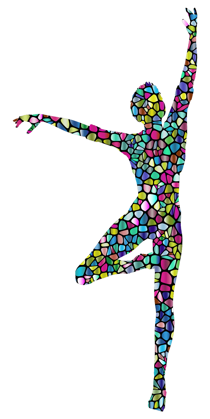 Dancing Woman Mosaic