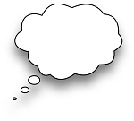 Speech Bubble with Light Shade