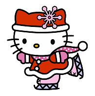 Hello Kitty Ice Skating