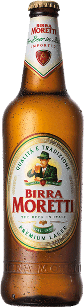 Birra Moretti Bottle