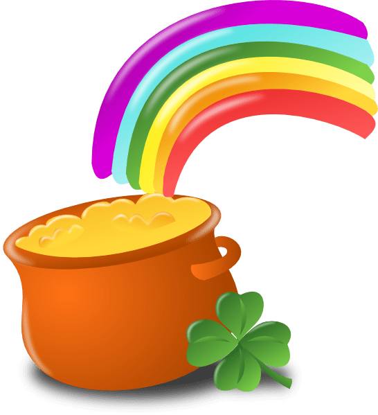 St Patrick's Day Pot Of Gold