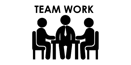 Teamwork Colleagues Sitting Together