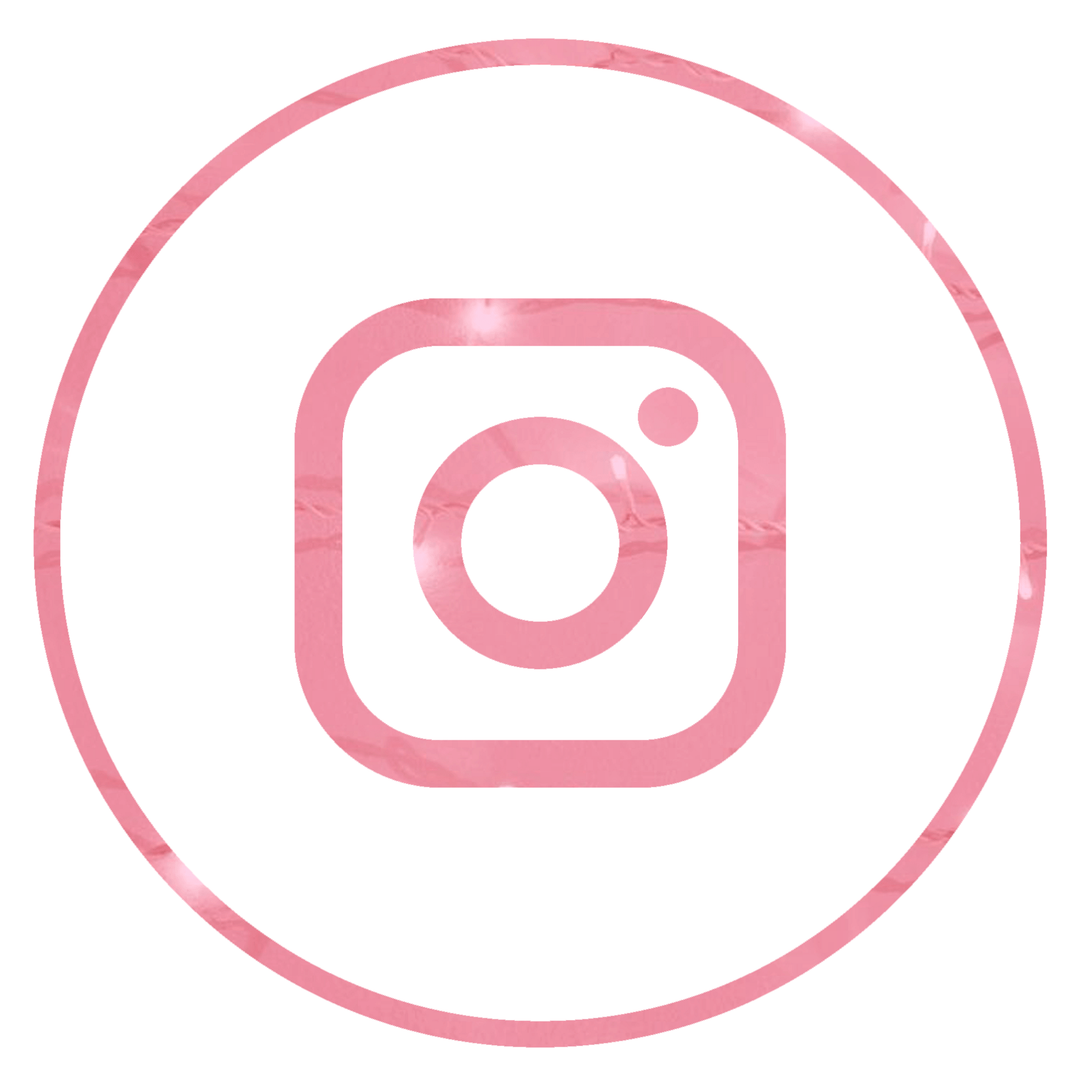 instagram neon icon pink