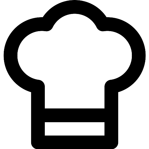 Simple Chef Hat Icon