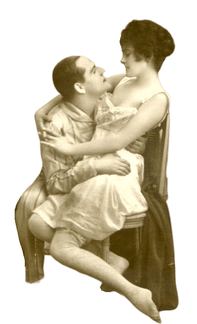 Couple Of Victorian Lovers