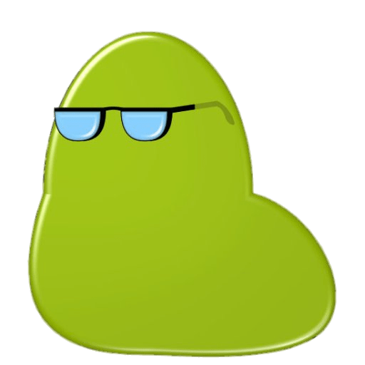 Blob With Glasses