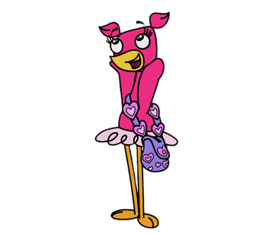 Anabella the Flamingo