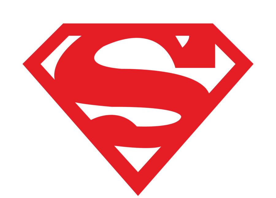 Red Superman Sign