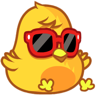 DJ Quack the Disco Duckie Looking To the Right