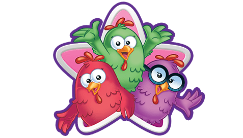 Lottie Dottie Chicken Characters Emblem
