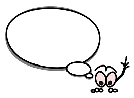 Speech Bubble Hand Up to the Right