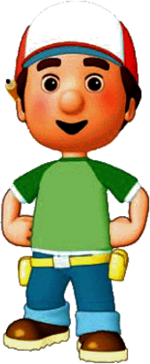 Handy Manny Posing