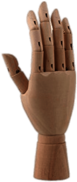 Articulated Wooden Mannequins Hand