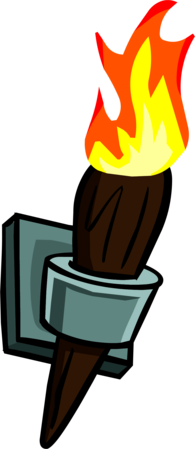 Wall Torch Clipart