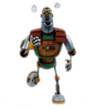 Little Robots Sporty Running