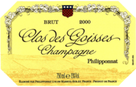 Philipponnat Clos Des Goisses Brut 2000 Label