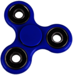 Blue Fidget Spinner