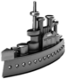 Monopoly Game Piece Battleship