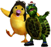 Ming Ming and Tuck Hugging