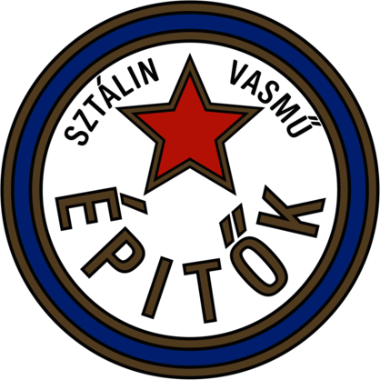 SV Épitok Sztalinvaros (1950's logo)