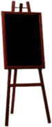 Blackboard on Easel