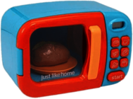 Just Like Home Toy Microwave
