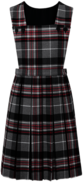 Grey Tartan Pinafore
