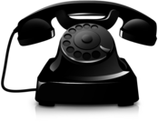 Telephone Vintage Black