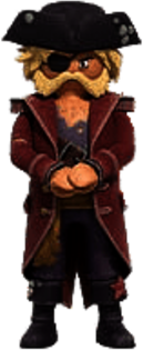 Playmobil Movie Character Seadog the Pirate