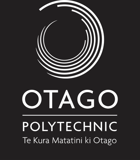 Otago Polytechnic - Vertical Black