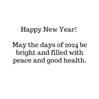 New Year 2024 Bright Days