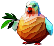 Sketch Of A Chubby Peace Dove, Playfully Holding An Olive Twig., In The Style Of A Cartoon Animation Character - Full Body, Single View, No Shadow