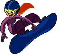 Kim Possible Snowboarding