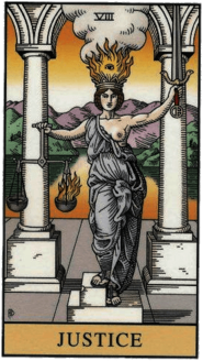 Tarot Card Justice