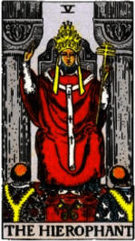 Tarot Card the Hierophant