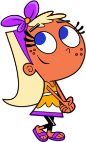 The Fairly Oddparents Character Chloe Daydreaming